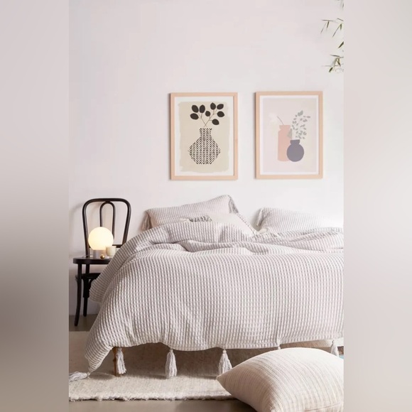 UO Waffle Duvet Cover